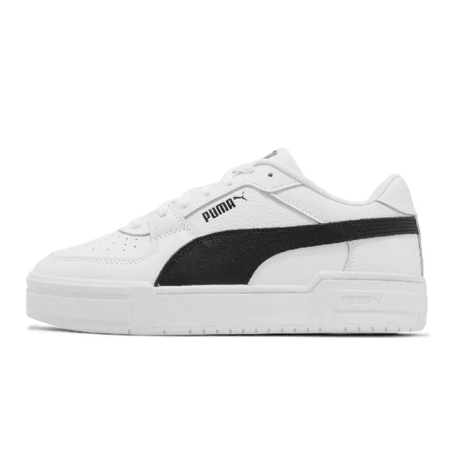 【PUMA】休閒鞋 CA Pro Classic 男鞋 女鞋 白 黑 復古 皮革 微厚底 小白鞋(38019003)