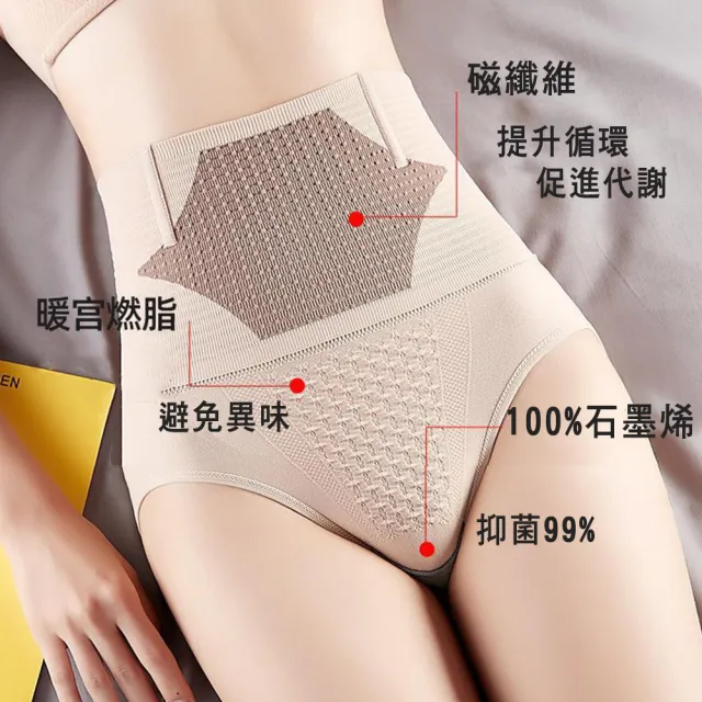 【I.RISS 伊莉絲】2件組-能量黑科技石墨烯遠紅外線雕塑褲/出清(2色隨機)