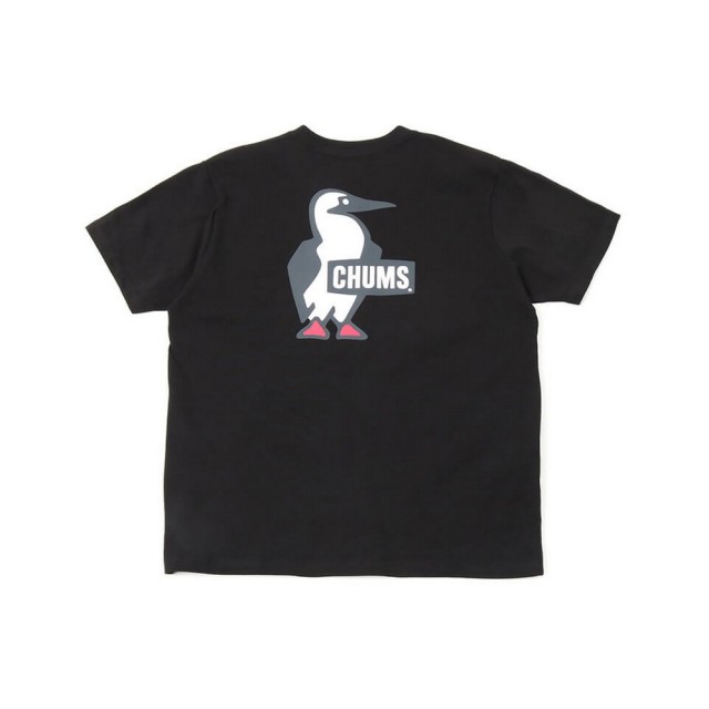 【CHUMS】CHUMS 休閒 Booby Logo T-Shirt短袖上衣 黑色(CH012279K001)