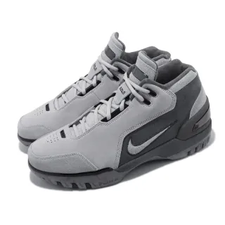 【NIKE 耐吉】籃球鞋 Air Zoom Generation 男鞋 灰 氣墊 麂皮 LeBron James(DR0455-001)
