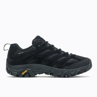 【MERRELL】Moab 3 Gore-Tex 男 戶外鞋 郊山 健行 防水 黃金大底 止滑 黑(ML500299)
