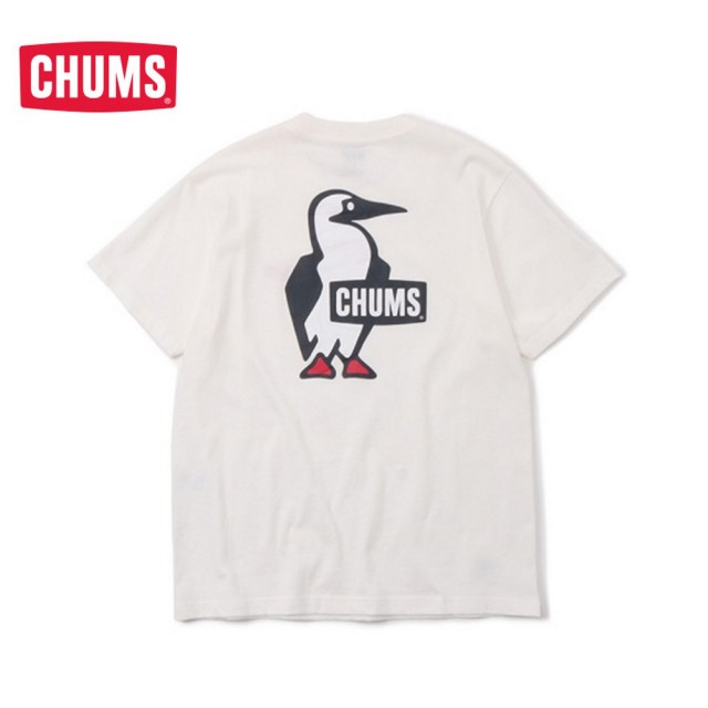 【CHUMS】CHUMS 休閒 女 Booby Logo T-Shirt短袖上衣 白色(CH112279W001)