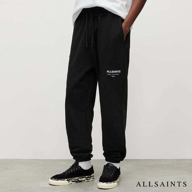 【ALLSAINTS】UNDERGROUND 純棉LOGO東京地下搖滾休閒長褲 MG323X(直筒版型)