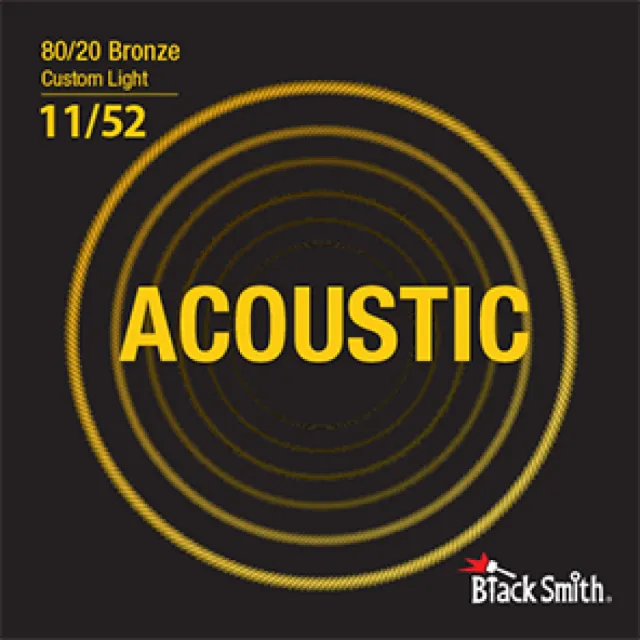 【BlackSmith】BR-1152 黃銅 民謠吉他弦(原廠公司貨 商品保固有保障)