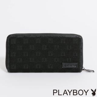 【PLAYBOY】ㄇ拉長夾 Modish系列(黑色)