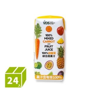【VDS 活力東勢】胡蘿蔔綜合蔬果汁200ml x24瓶/箱(利樂包)