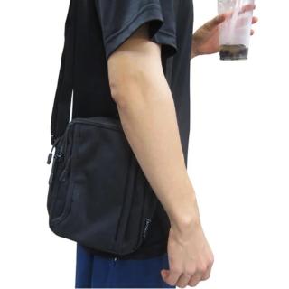 【SNOW.bagshop】斜側包超小容量(簡易隨身二主袋防水包 尼龍布)