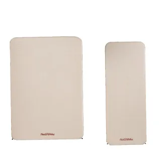【Naturehike】挪客 布穀方型自動充氣墊/杏仁黃6cm_雙人(悠遊戶外)