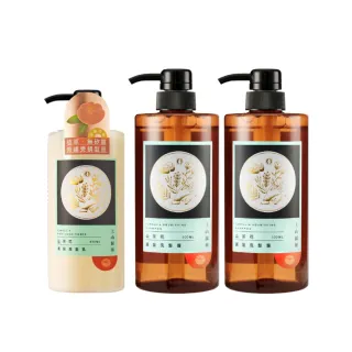 【tsaio 上山採藥】3入組-山茶花洗潤組(山茶花護髮洗髮露600mlX2+山茶花養髮潤髮乳430ml)