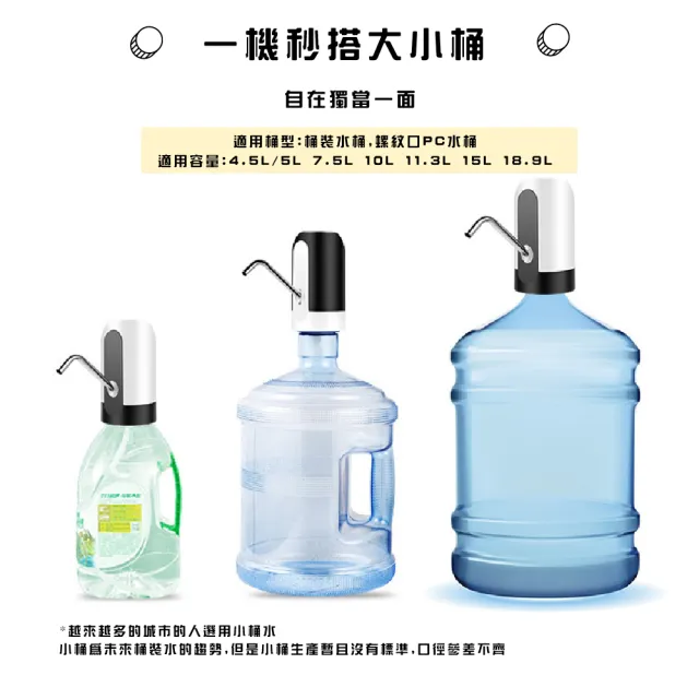 【一鍵出水】USB桶裝水自動飲水機(自動抽水 電動抽水機 水桶抽水器 壓水器 吸水器 出水器 打水器)