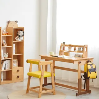 【橙家居家具】艾勒系列1.0米書桌+0.8米書架 AL-E2165(售完採預購 可調式書桌 升降書桌 預購商品)