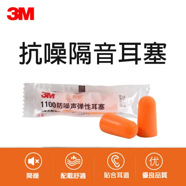 【3M Nexcare】抗噪隔音耳塞  12對一組  入耳式耳塞 防汗耳塞(不附線 一對/包 獨立包裝)