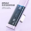 【Mcdodo 麥多多】彎頭 LED USB-A TO Type-C 1.8M 100W 快充/充電傳輸線 晶體系列