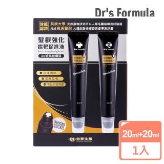 【Dr’s Formula 臺塑生醫】髮根強化標靶促進液(滾珠瓶20ml+20ml)