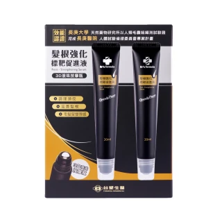 【Dr’s Formula 台塑生醫】髮根強化標靶促進液(滾珠瓶20ml+20ml)