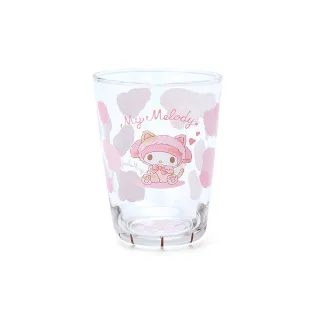 【SANRIO 三麗鷗】療癒貓咪系列 貓掌造型玻璃杯 美樂蒂(餐具雜貨)