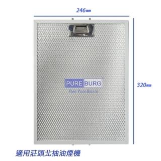 適用 莊頭北 倒T式 抽油煙機 油網濾網 3入(TR-5893A)