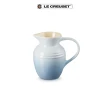 【Le Creuset】瓷器早餐牛奶壺600ml(海岸藍/閃亮黃-無盒)