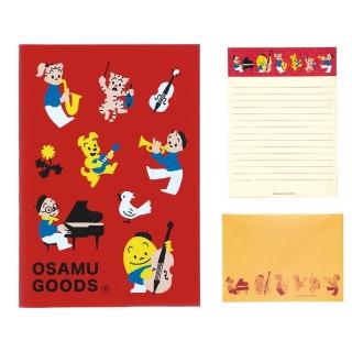 【GAKKEN】原田治 OSAMU GOODS 附盒信封信紙組 音樂(文具雜貨)