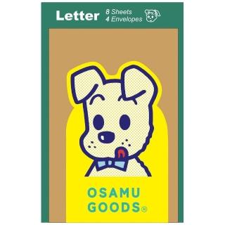 【GAKKEN】原田治 OSAMU GOODS 造型信紙組 小狗(文具雜貨)