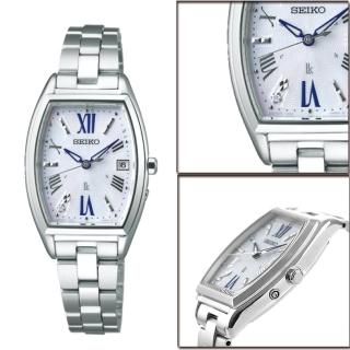 【SEIKO 精工】LUKIA 太陽能 慾望巴黎電波腕錶(1B32-0AA0W/SSVW165J)