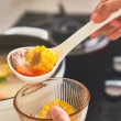 【日本KM】耐熱湯杓-壓泥+瀝湯超值2入組(耐熱湯杓 大湯勺 大湯匙)