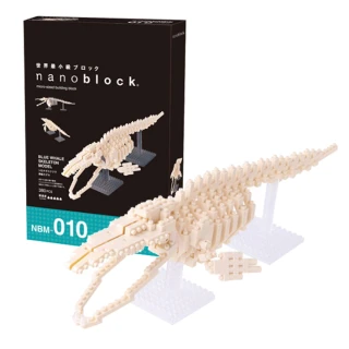 【nanoblock 河田積木】化石系列-藍鯨骨架模型(NBM-010)