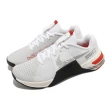 【NIKE 耐吉】訓練鞋 Wmns Metcon 8 女鞋 白 紅 健身 重訓 舉重 運動鞋(DO9327-102)