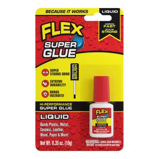 【FLEX SEAL】FLEX SUPER GLUE強力瞬間膠(10g / 塗刷型 / 快乾液)