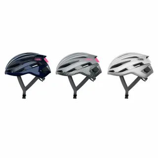 【ABUS】STORMCHASER 公路車安全帽 波紋藍/波紋灰/極地白(B1AB-SCS-XXXXXN)