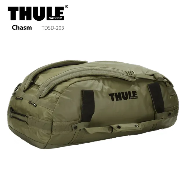 【Thule 都樂】70L 旅行手提袋 後背包 TDSD-203 行李袋 Chasm(贈環保購物袋１入)