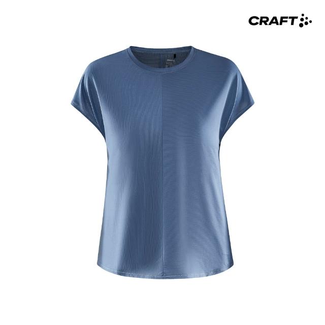 【CRAFT】女 CORE CHARGE RIB TEE W 運動短袖上衣(1911242-362000)