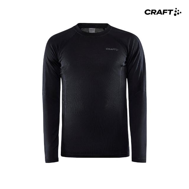 【CRAFT】男 CORE WARM BASELAYER LS TEE M 中層長袖上衣(1912532-999000)