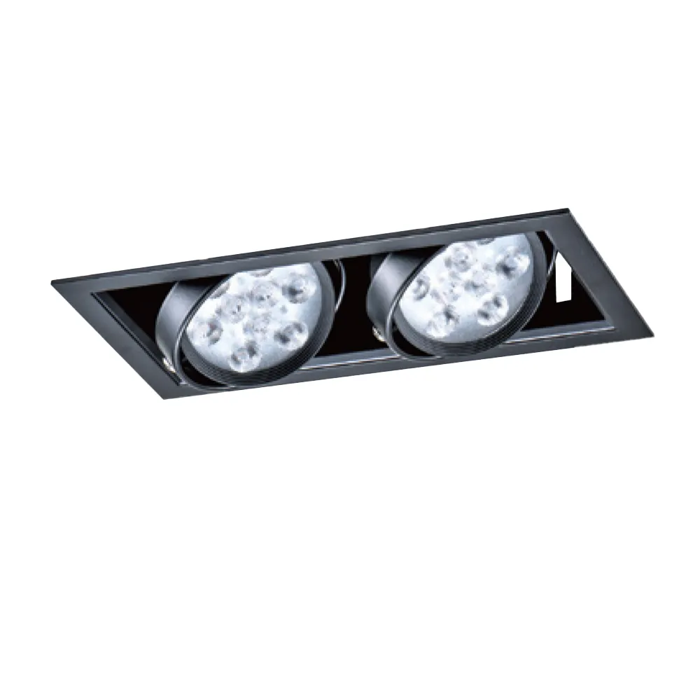 【大巨光】LED 12Wx2 崁燈-組合式-LED 崁孔22*11.5cm(LW-11-5207)