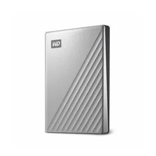 【WD 威騰】My Passport Ultra for Mac 5TB Type-C 2.5吋 行動硬碟 銀