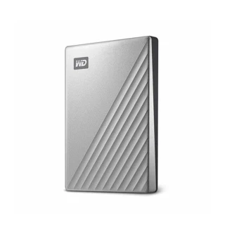 【WD 威騰】My Passport Ultra for Mac 2TB Type-C 2.5吋 行動硬碟 銀