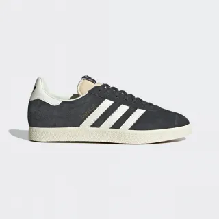 【adidas 愛迪達】休閒鞋男鞋運動鞋三葉草GAZELLE 黑BB5476