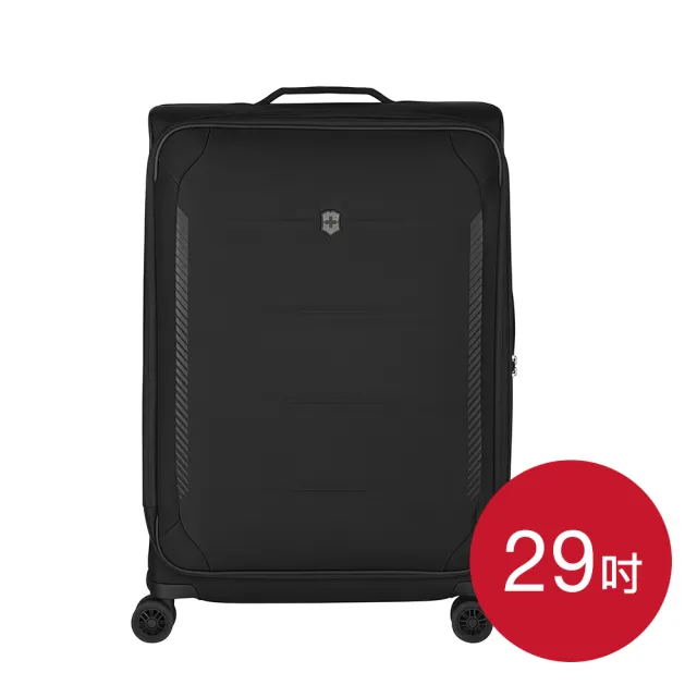 VICTORINOX 瑞士維氏】Crosslight 29吋軟殼行李箱(黑) - momo購物網