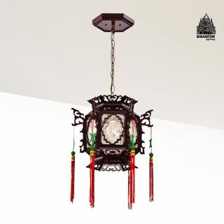 【必登堡】知閣吊燈 B574167(和室燈/神明廳宮燈/古典/復古/藝術/LED/古代宮廷風)