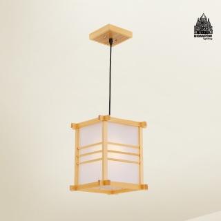 【必登堡】禪意吊燈 B564193(中島燈/臥室燈/邊幾燈/玄關燈/復古/藝術/LED/日式襌風)