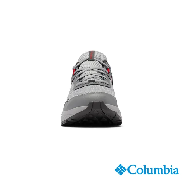 【Columbia 哥倫比亞官方旗艦】男款- PLATEAU™ Omni-Tech防水健走鞋-灰色(UYI75160GY / 2023春夏)