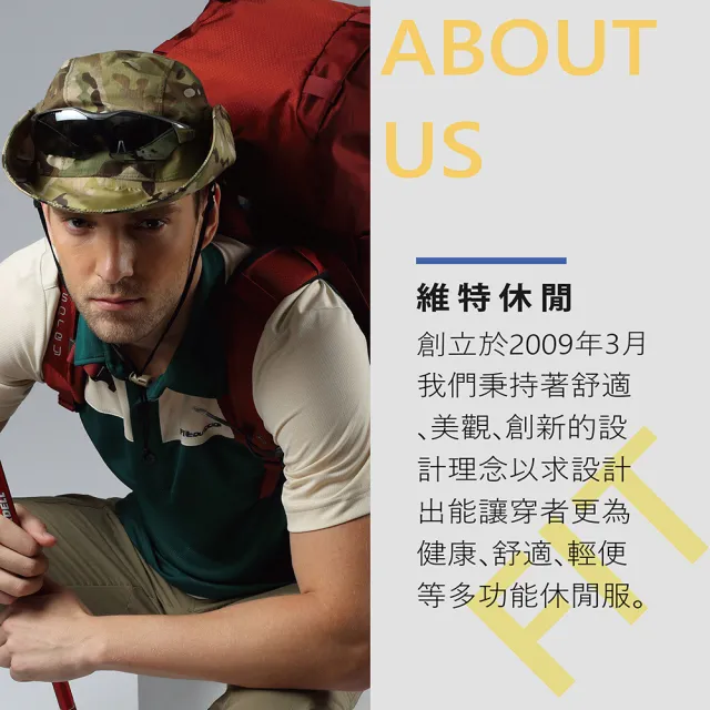 【Fit 維特】男涼感吸排抗uv短袖POLO領上衣-魅力紅-OS1107-14(polo衫/男裝/上衣/休閒上衣)