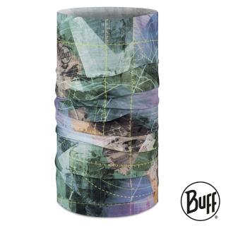 【BUFF】COOLNET 抗UV頭巾 琉璃青綠 BF131379-845(路跑/防曬/健行/單車/爬山/防疫)