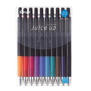 【PILOT 百樂】超級果汁筆 0.3mm 10色組 / 包 LJP-200S3-S10(10色組)