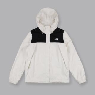 【The North Face】北臉 外套 女款 衝鋒衣 運動外套 防潑水 W ANTORA JACKET 黑白 NF0A5K2XR0G