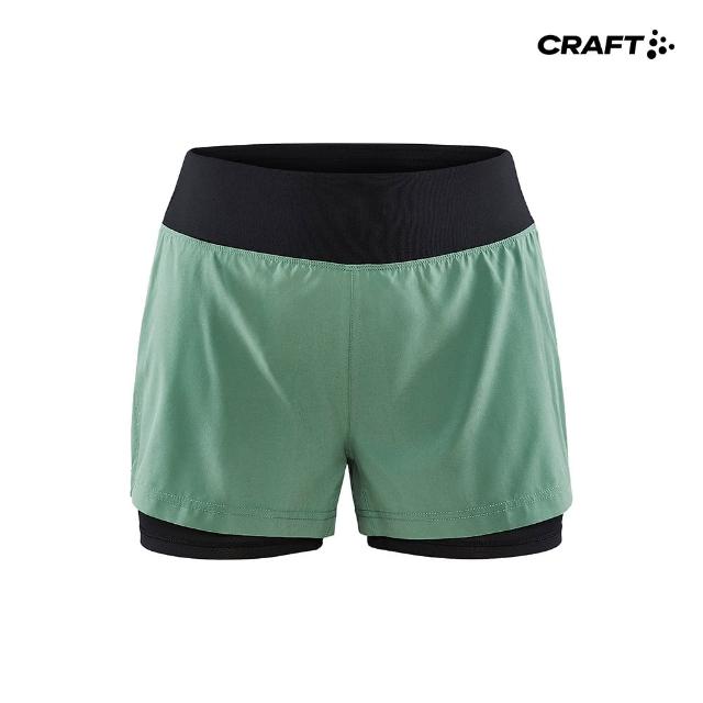 【CRAFT】女 ADV ESSENCE 2-IN-1 SHORTS W 運動短褲(1910722-812000)