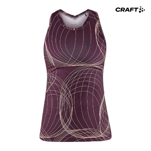 【CRAFT】女 CORE CHARGE RACERBACK SINGLET W 運動背心(1910503-435721)