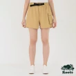 【Roots】Roots女裝-海狸獨木舟系列 扣帶尼龍短褲(米色)