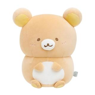 【San-X】拉拉熊 一起慵懶系列 麻吉擁抱絨毛娃娃 拉拉熊 懶懶熊(Rilakkuma)