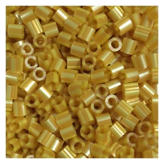 【Perler 拼拼豆豆】1000顆單色補充包-147黃金條紋(特殊色)